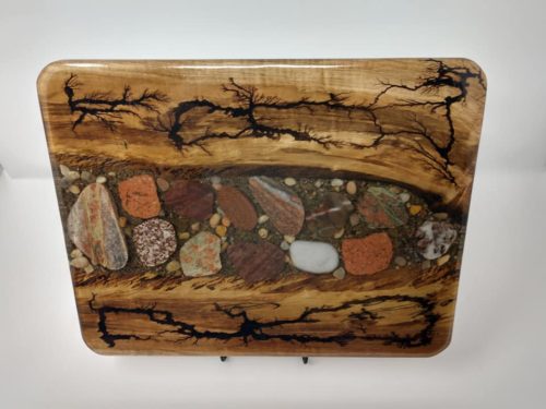 Tray with Stones