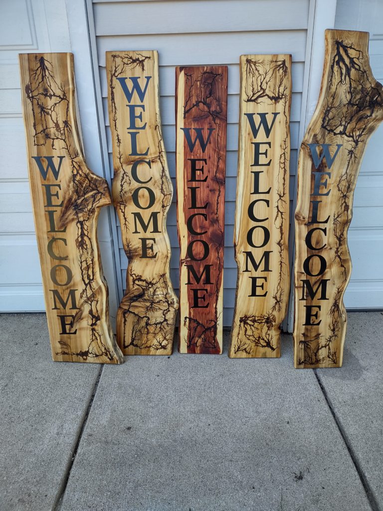 Welcome signs